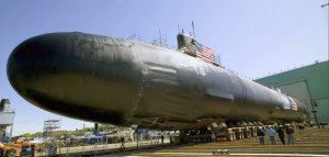 USS Jimmy Carter (SSN 23), at the Electric Boat Corp. in Groton, Conn. (U.S. Navy/Released)
