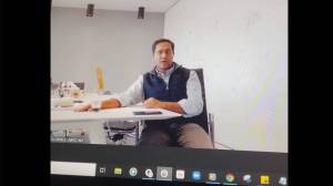 Vishal Garg, head of online mortgage company Better.com, informs 900 workers they’ve been laid off in a pre-holiday Zoom video call. SCREENGRAB FROM YOUTUBE VIDEO