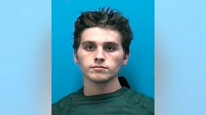 This Oct. 3, 2016, photo, provided by the Martin County Sheriff's Office, shows Austin Harrouff. Harrouff, a former college student, is accused of killing a Florida couple in their garage and then chewing on one victim’s face.  (Martin County Sheriff's Office via AP, File)